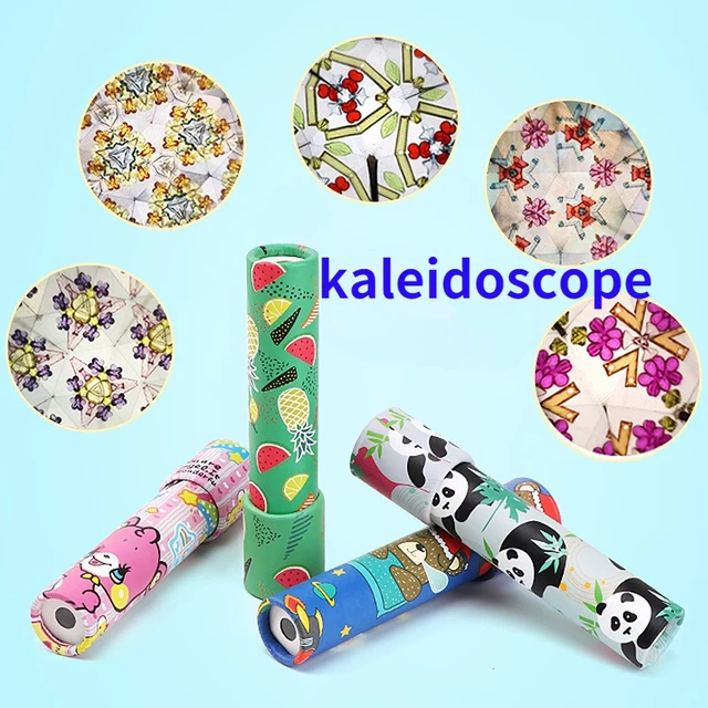 1pcs Kaleidoscope classic nostalgic child science experiment toys parent-child interactive educational toys magical change gift 2
