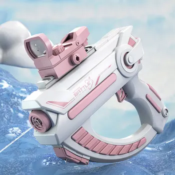 Playful Bag Space Water Gun Full Automatic High Speed Summer Electric Water Blaster Kids Toys Children Gifts AC118