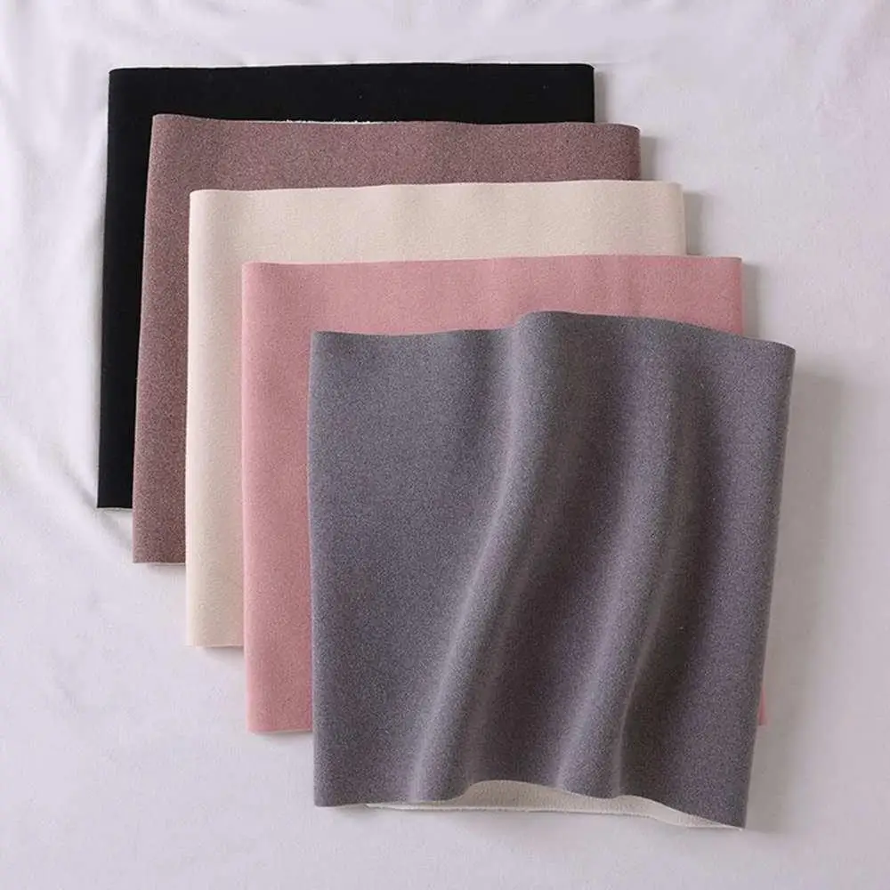 2025 Elastic Fleece Thermal Waist Support Abdomen Back Pressure Warmer Inner Wear Winter Cummerbund Stomach Protector Sport Belt