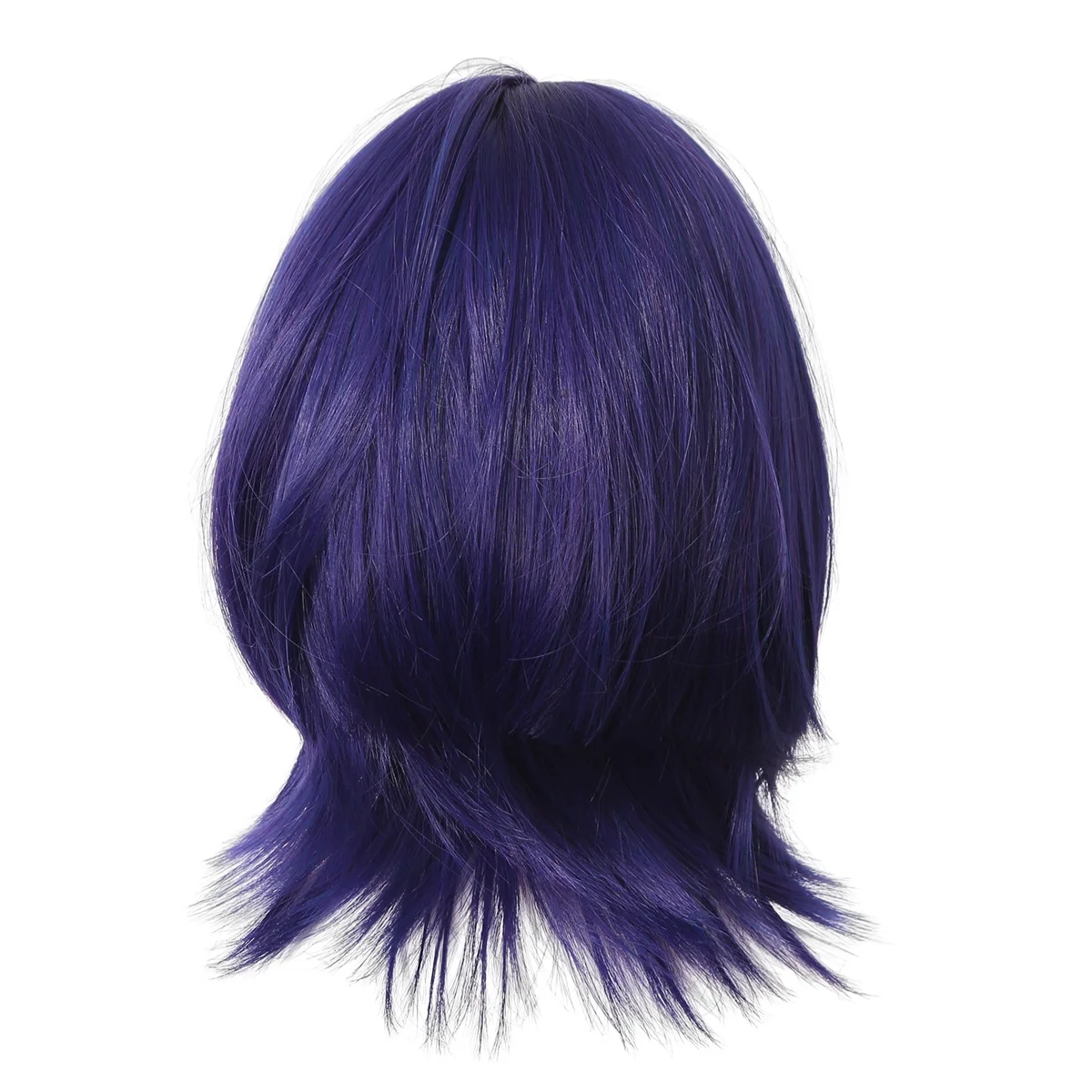 

Парик для париков Genshin Purple Impact Cos, парик для скейтбординга, парик для косплея, парик с короткими волосами в стиле кастрюли, парик для аниме