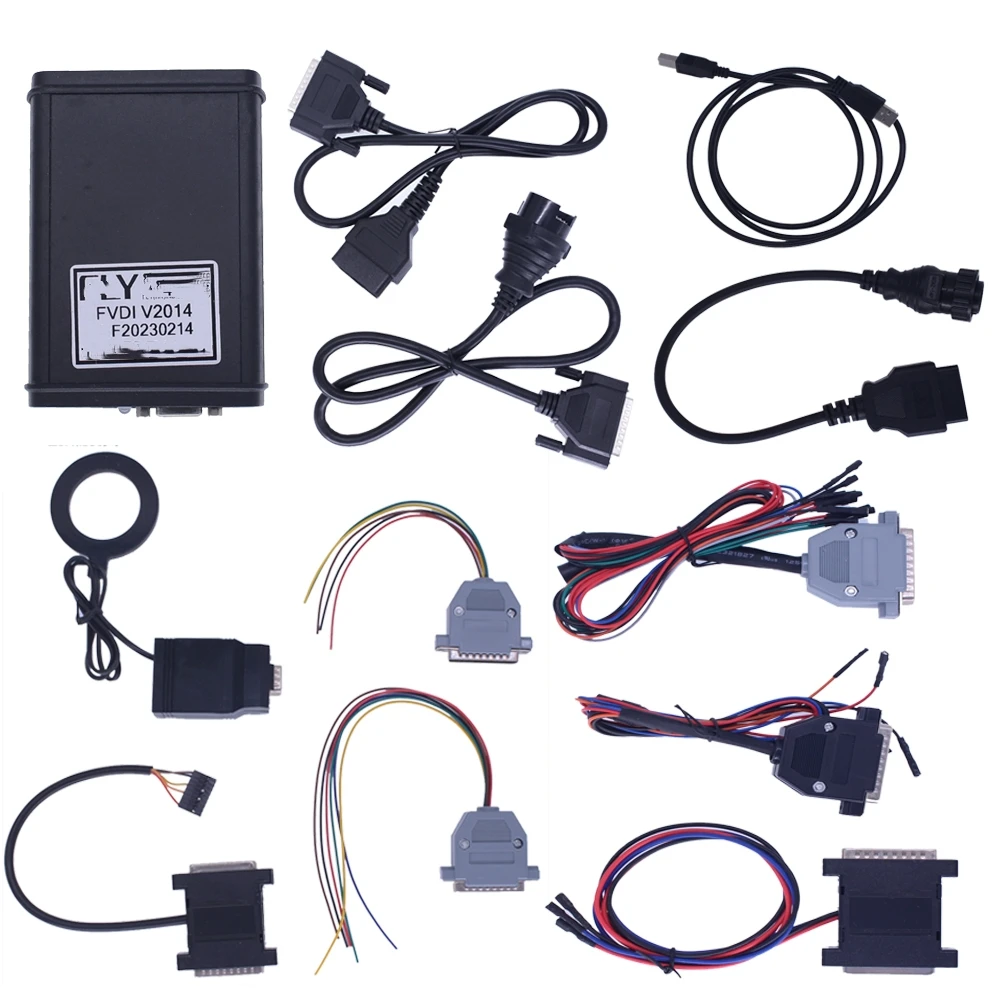 

For Multi-Brands Vehicles FVDI 2014 Abrites Commander for Volvo for Benz Renault Cars CAN Bus ECU Diagnostic Tool