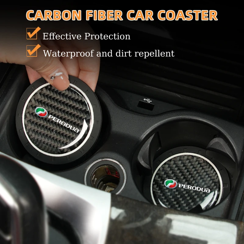 Sottobicchieri Per Auto Bicchieri Per Acqua Tappetino Antiscivolo Portabottiglie Per Auto Tappetino Incorporato Per Perodua Axia Bezza Myvi Alza Ativa