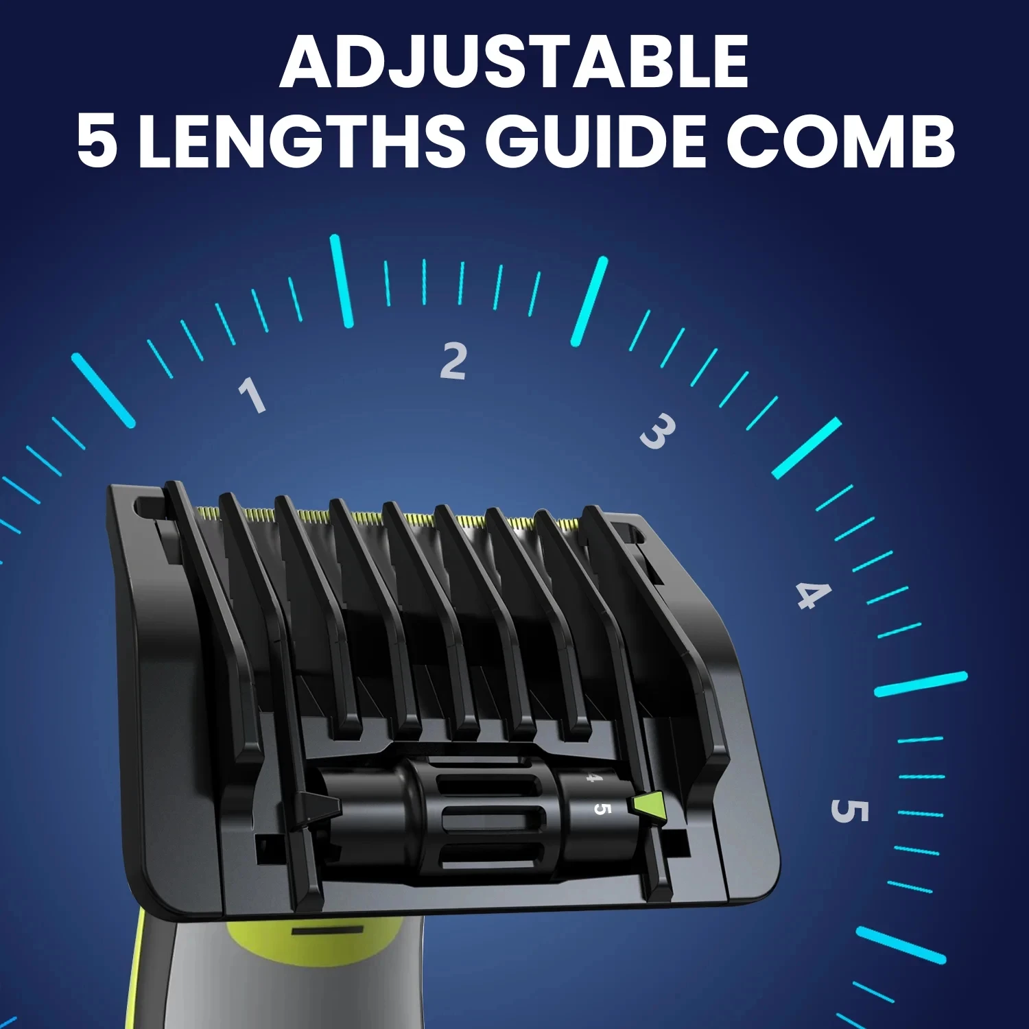 Adjustable Beard Trimmer Guard Comb For Oneblade Shaver_voghion.com