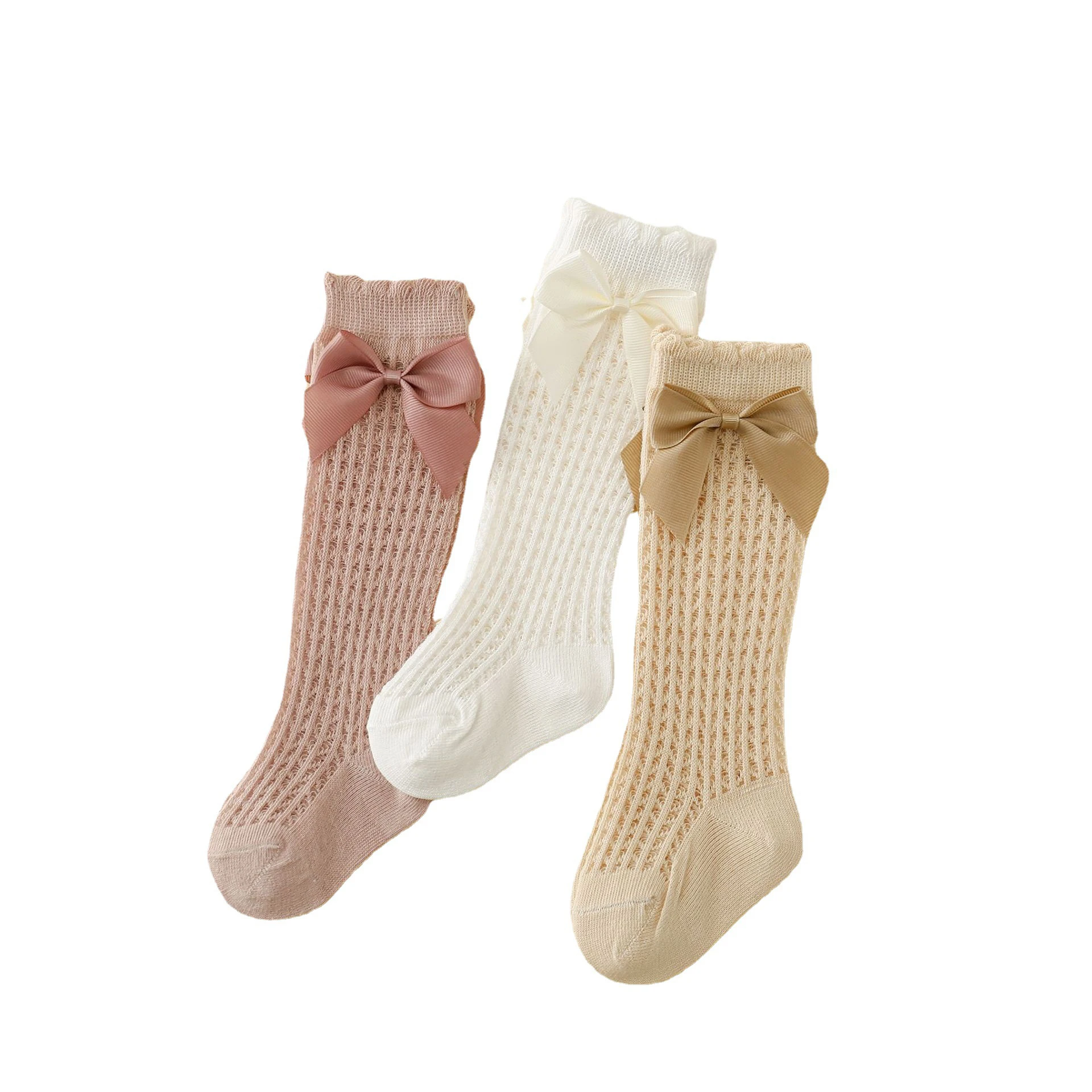 Neue Sommer Kleinkind Babys ocken Mädchen Neugeborene Mutter Kinder süße Kinder hohe Knies trümpfe Kleinkind rutsch feste lange Socken Baumwolle