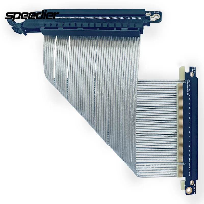 Riser Silver Pcie X16 Cavo Gen4 Scheda Grafica Video Estensione Pci Express 4.0 Gpu Per Itx Scheda Madre Chassis A4 Mini Pc-Case