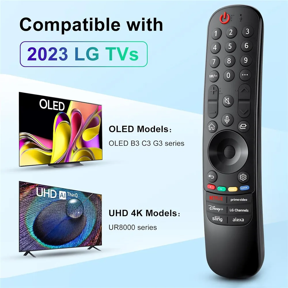 New Voice Magic Remote Control MR23GA MR23GN AKB76043102 for Smart TV 2021- 2023 with Pointer Flying Mouse - AliExpress