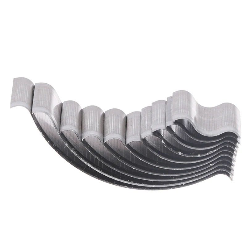하프 라운드 커터 펀치 가죽 공예 도구, 벨트 지갑 코너 모양 펀칭용 수제 공예 도구, 19mm-72mm, 10 개