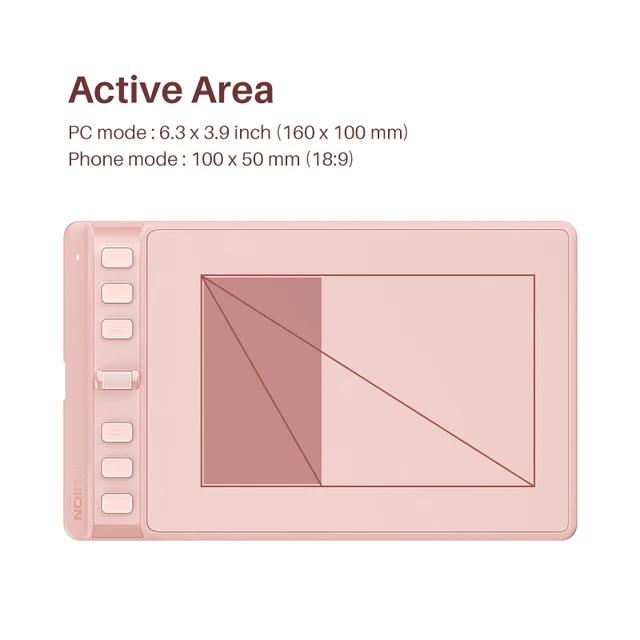 Multi-colored Graphics Tablets Huion Inspiroy 2 S/M/L Digital Tablet Professional Design Drawing Tablet Portable Signature Pad 2