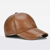 2025 Adjustable Men's Genuine Cowhide Leather Baseball Cap for Fall Winter Outdoor Sports Hat Men Real Cowhide Leather Caps 4