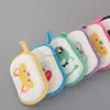 Y4UD Animal Pattern Baby Bath Sponge Quick-Drying Baby Bathing Sponge Lightweight & Convenient Sponge for Home or Travel