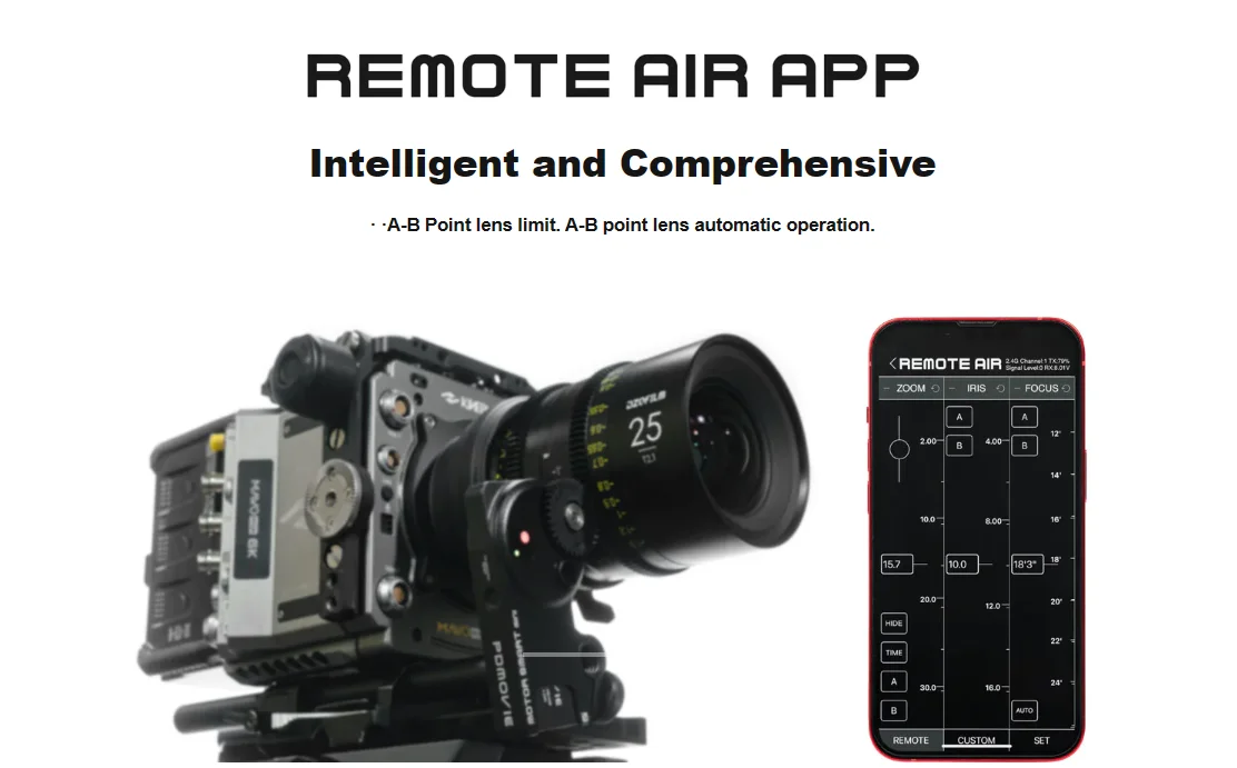LIVE AIR3 SMART Wireless Follow Focus Lens Control System Bluetooth for Ronin S
