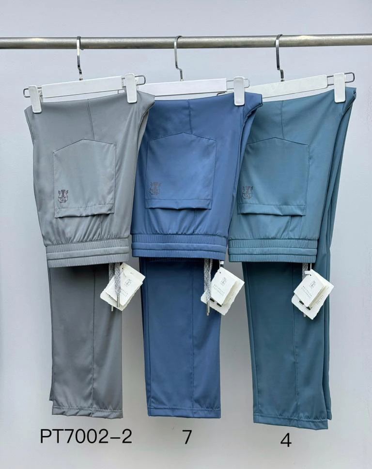 

BILLIONAIRE OECHSLI Pants BC thin men 2024 Spring Summer New comfort business Casual embroidery Long Trousers big size 31-40