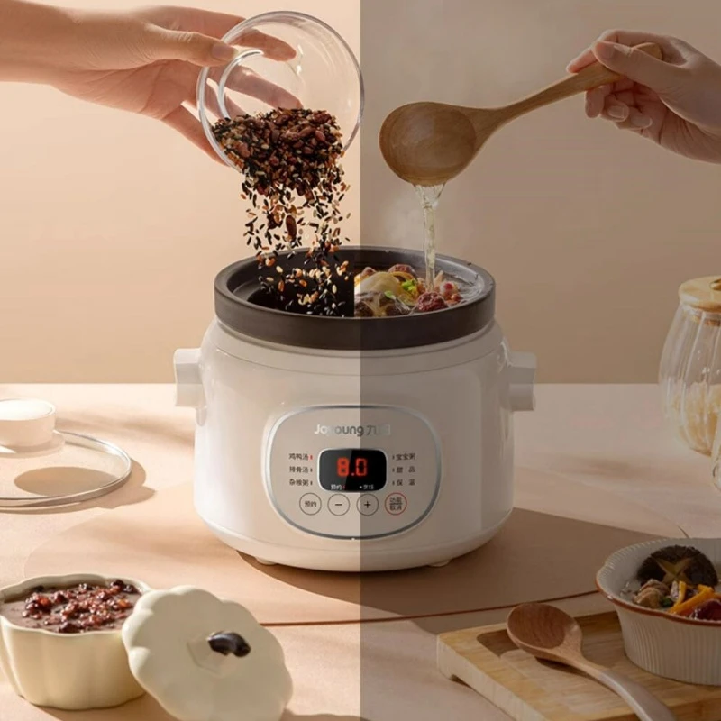 Joyoung 220V Slow Cooker Household 1.5L Electric Stew Stew Soup Pot Bird's Nest Pot Health Pot Baby Cooker 4