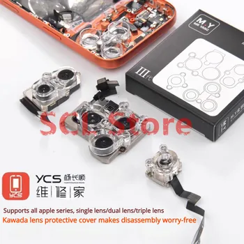 YCS Mr Yang 3a generazione Professionale Obiettivo della fotocamera del telefono Copertura protettiva magnetica per iPhone 6-17 Pro Max Strumento di copertura antipolvere per fotocamera