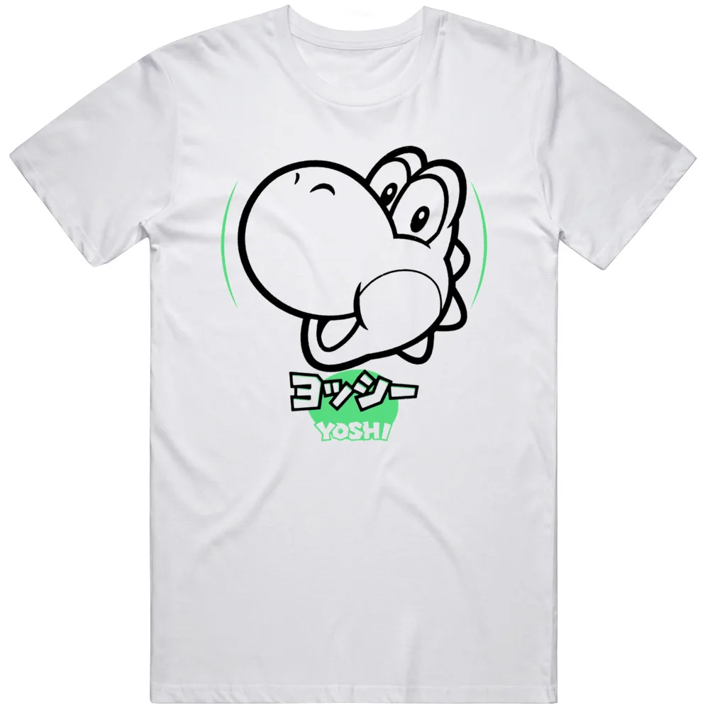 Maglietta Con Logo Giapponese Yoshi Big Face