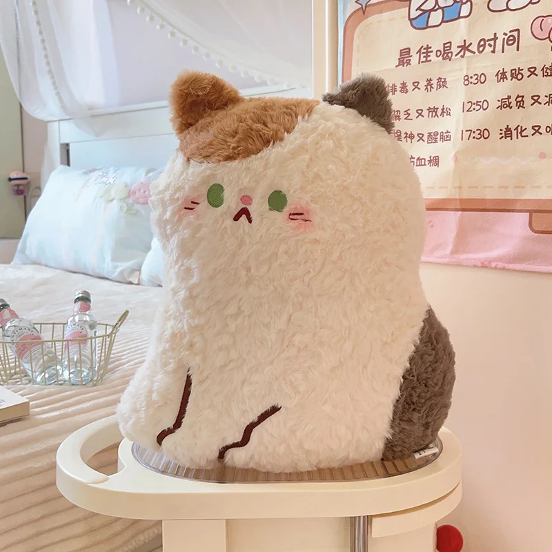 Kawaii Therapy Soft Animal Cat Doll Pillow Collection