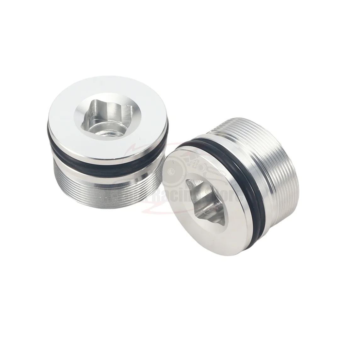 Preload Fork Caps Fit SUZUKI GS500E 1989 1996 1994 1995 Fork Bolts Shock Absorber Screws Pair