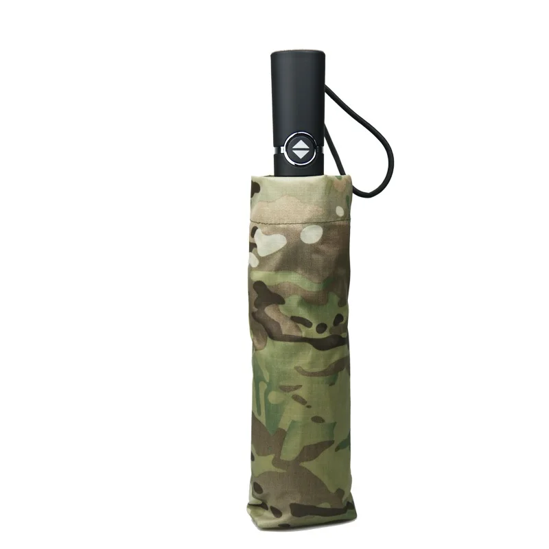Multicam MC Tiger Stripe Camouflage Automatic Umbrella Desert Digital Night Camo Folding Umbrella Men Women Army Fans Gift