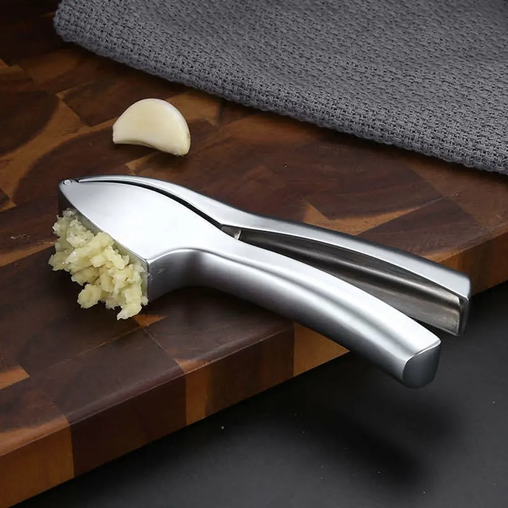 Garlic Masher Zinc Alloy Garlic Press Household Garlic Masher Manual