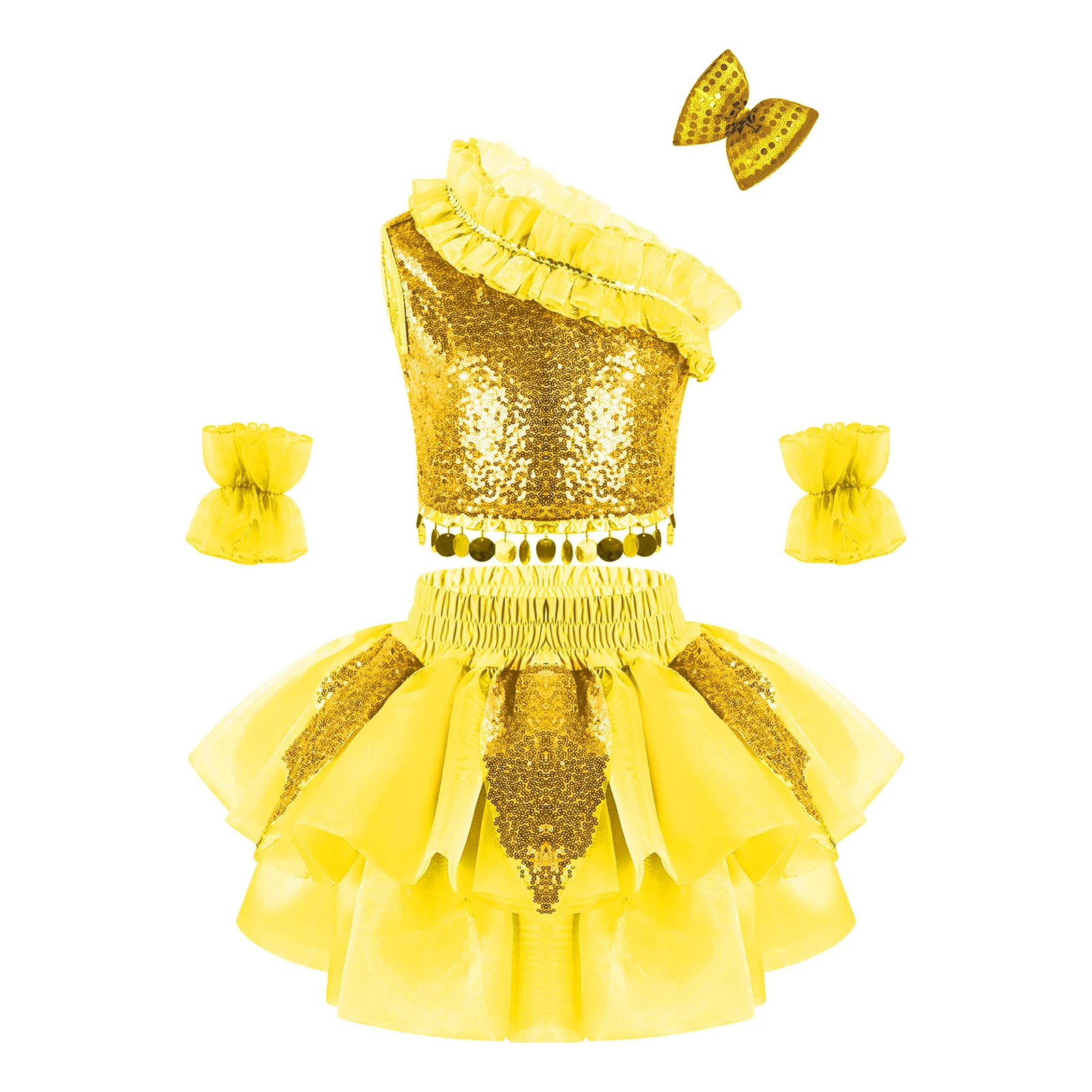 

Girls Sequins Dance Dresses Ballerina Latin Dance Dress Modern Jazz Dance Leotard Performance Costume Party Carnival Dancewear