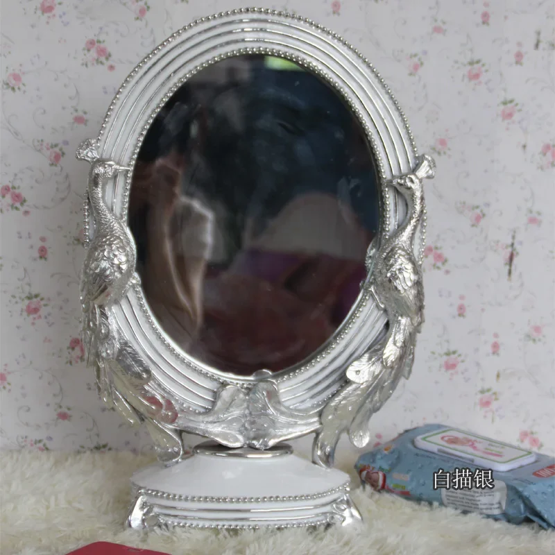 

Vintage Makeup Miroir European Glass Bedroom Luxury Holders Aesthetic Mirror Nordic Espejos Decorativos De Pared Room Decor