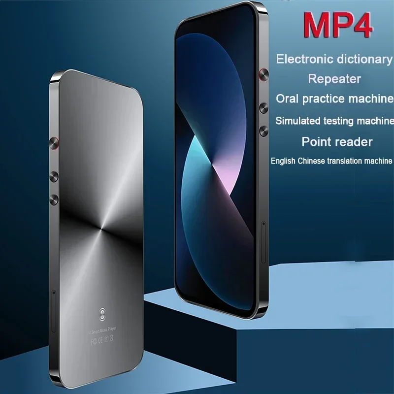 16GB WiFi Bluetooth MP5 MP4 MP3 Spaker 4.8&ldquo; HiFi Sound Music Player with Browser Google Service Youtube Spotify Recorder Video mp4 player music player mini media player