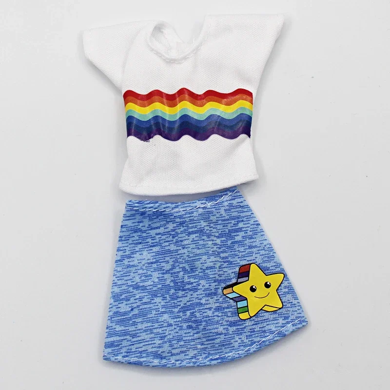 Casual Handmade Clothes Doll Clothing Set Girl Toy for Barbie Doll Accessories Decoration Clothes Skirt Set 1/6 doll accessories doll clothes doll clothes accessories barbie doll clothes