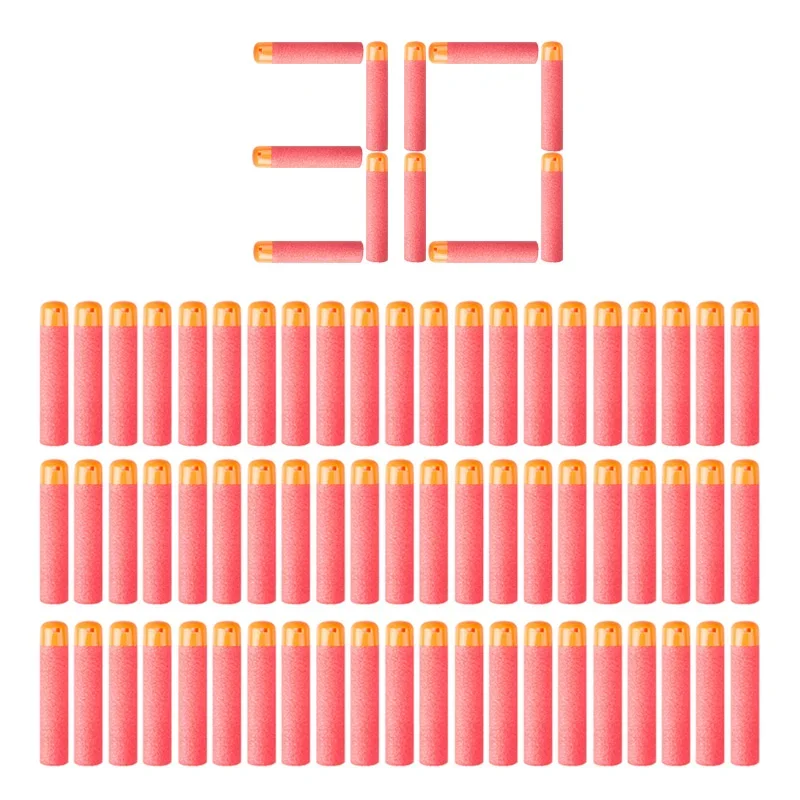 120-Pack Foam Blaster Refill Darts - 9.5cm Bullets