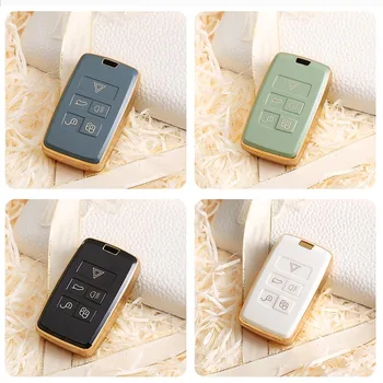 TPU custodia portachiavi per Auto custodia Shell per Range Rover Sport Land Rover Evoque Freelander per Jaguar XF XJ XE XJL accessori Auto - TPU custodia portachiavi per Auto custodia Shell per Range Rover Sport Land Rover Evoque Freelander