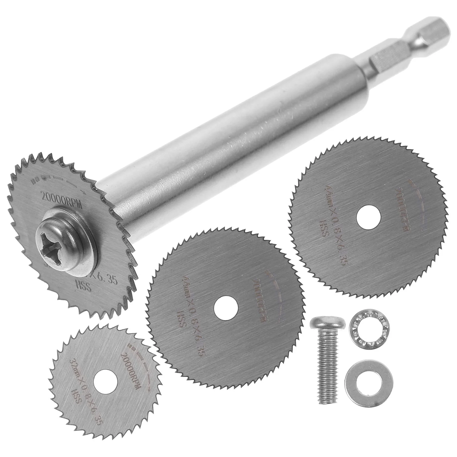 

Hexagon Handle Mini Saw Blade Drill Connecting Rod + Tools Cutting Machine Iron
