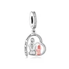 Fit Original Pan Charm Bracelet 925 Sterling Silver Mother Daughter Father Daughter Mother Son Bead For Making Women Berloque 2