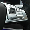 8Pcs Silver Car Steering Wheel Button Cover Trim for Mercedes E-Class W213 2016-2019 Car Interior Accessories Styling 3