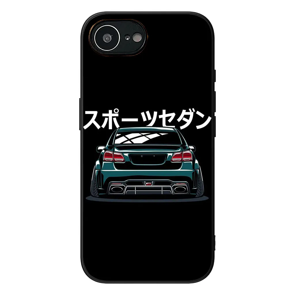 Supercar Calipers and Taillights Design Phone Case Cover
