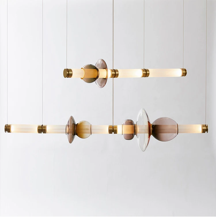 Stained Glass LED Chandelier