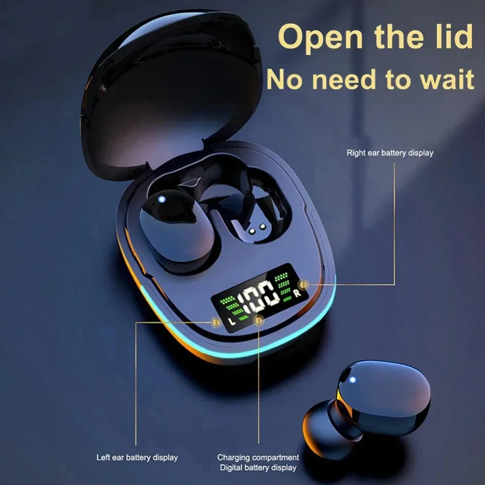 Premium Wireless Bluetooth Earbuds – TWS HiFi Stereo Sound with IPX4 Waterproof & Long Battery Life