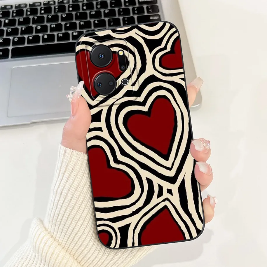Floral Shockproof Soft TPU Phone Case