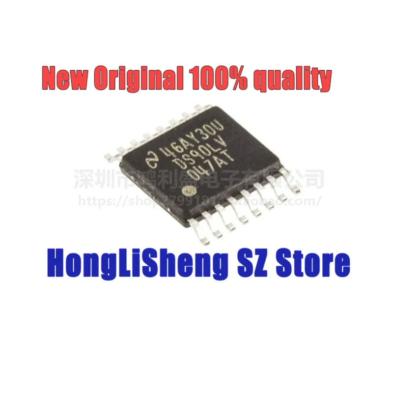

5pcs/lot DS90LV047ATMTCX DS90LV047ATMTC DS90LV047AT TSSOP16 Chipset 100% New&Original In Stock