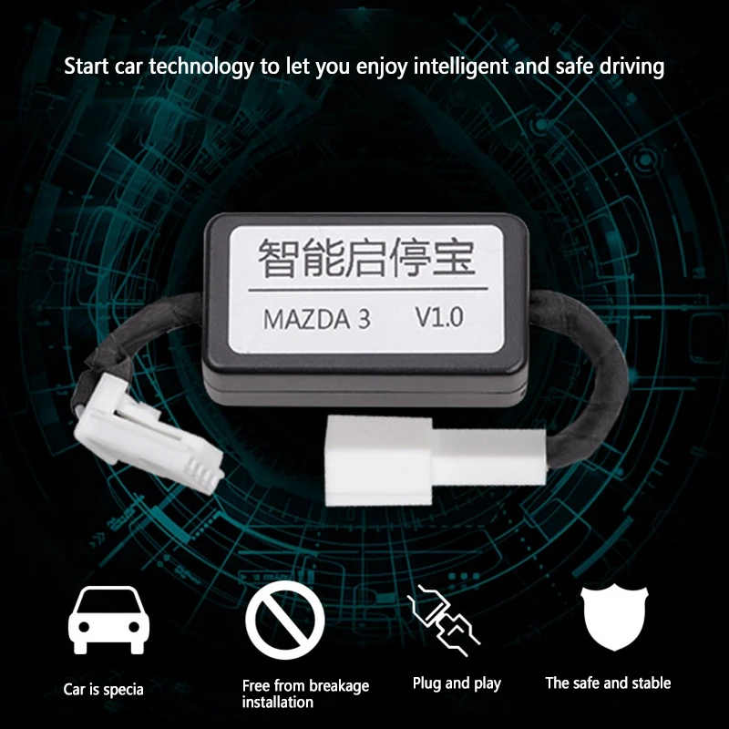 Auto Auto Start-Stop Treasure Auto-Shut Start-Stop Parti Di Modifica Intelligenti Per Mazda 3 2020