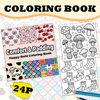 Adult Picture Book: Therapeutic Small Pattern Coloring Book with Simple Sketch Designs and Organized Layouts for Relaxation 1