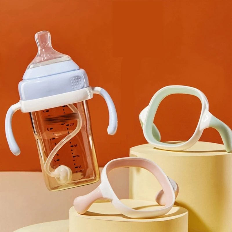 Baby Bottle Handle Feeding Bottle Easy Grasp Handle Milk Silicone