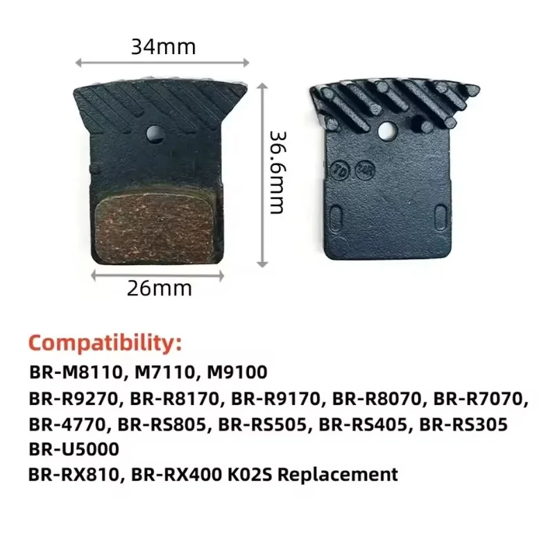 Road Bicycle Resin Ceramic Brake Pads ICE TECH Heat Dissipation L05A K05S for Shimano Caliper R9170 R8070 R7070 RS805 RS505 bicycle disc brake pads,brake pads,bike brake pads