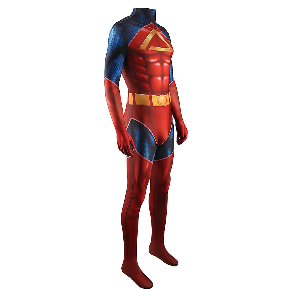 Marvel-Inspired Gladiator (Kallark) Spandex Bodysuit Cosplay Costume for Adults