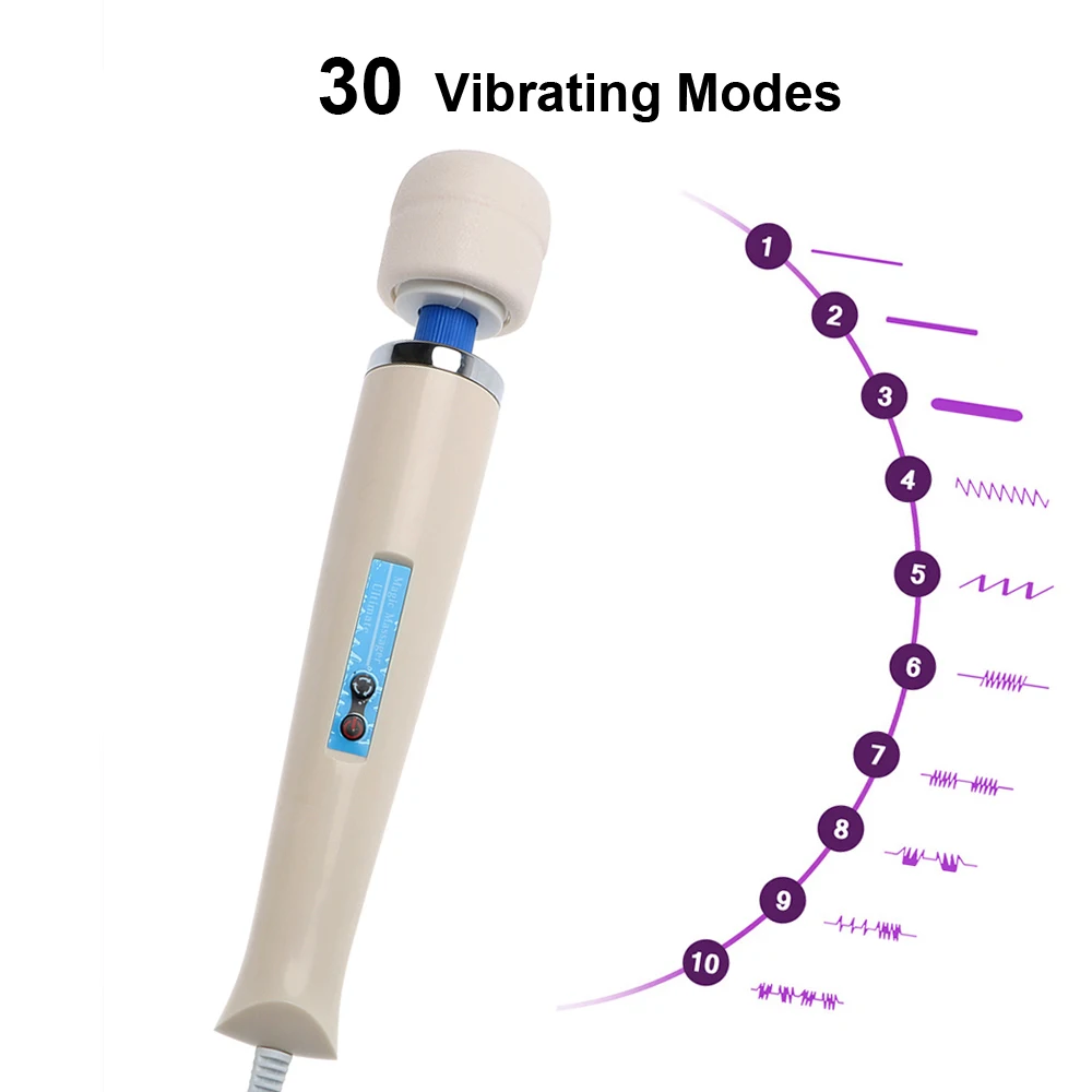 Plug 31cm EU Magic Wand Big Vibrators For Women Clitoris Nipple Stimulator l Anal Plug Dildos Female Ana Didos Femae_voghion.com