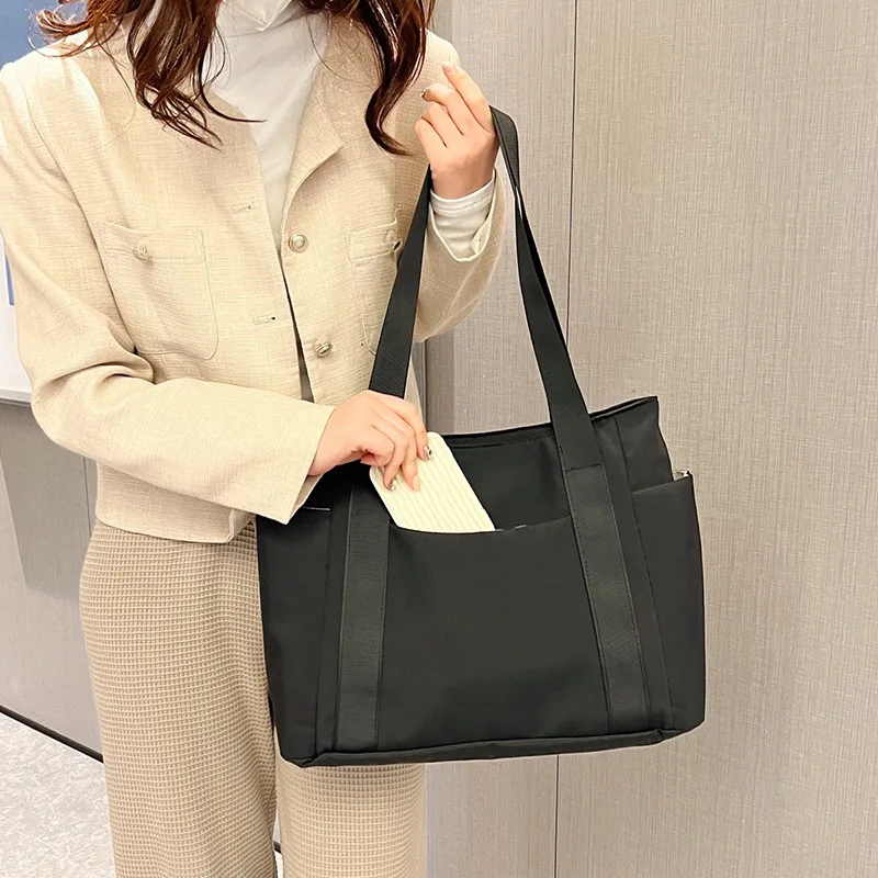 Handbags Women Soft Canvas Big Capacity Tote Bag Messenger Big Mummy Shoulder Bag Ladies Casual Shopping Bags