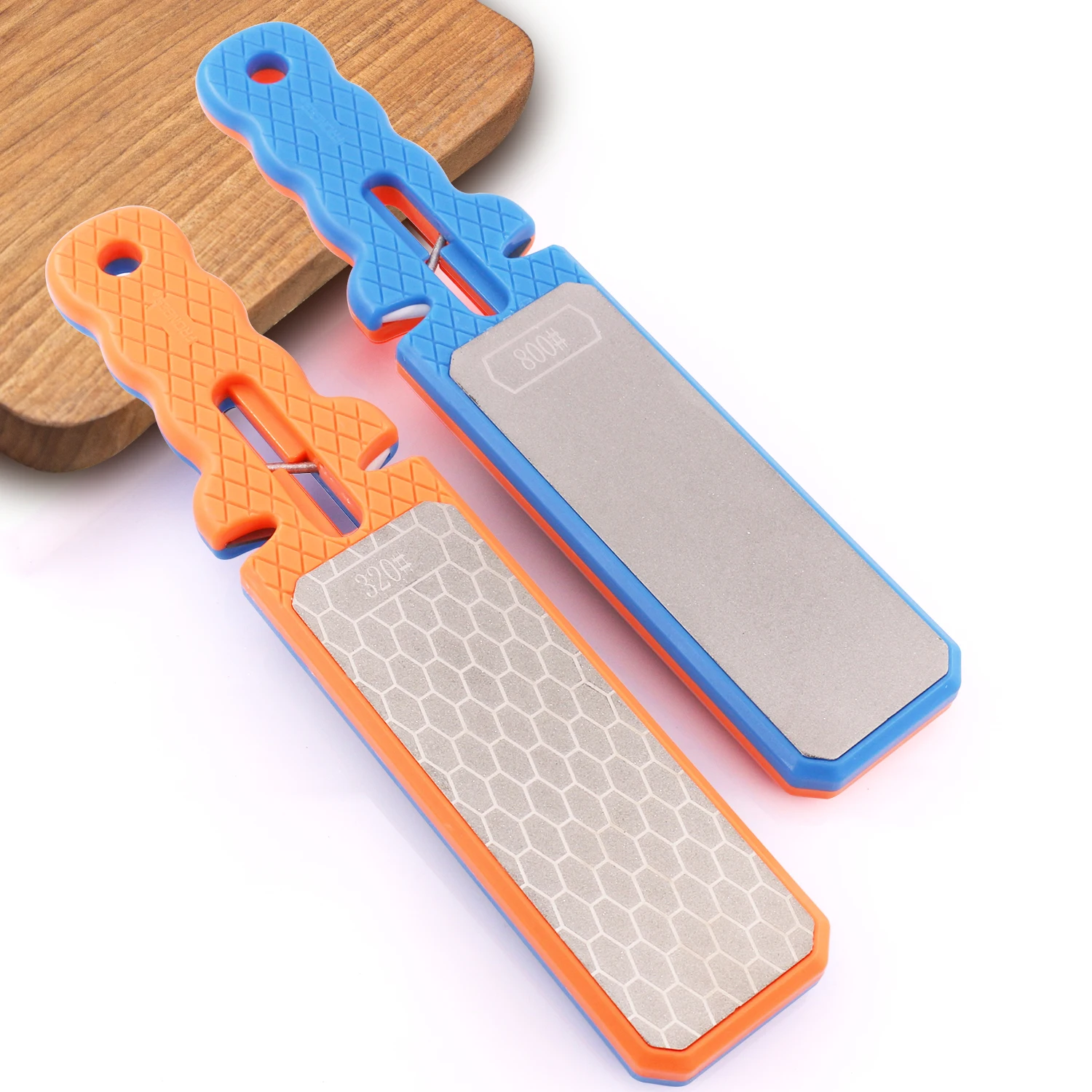 Z-LEAP Diamond Knife Sharpener Stones Grind Double-Side Kitchen Tools Diamond Sharpening Plate Knife Scissors Sharpener Ceramic kitchen bathroom faucet water filter 7 layer visual ceramic cartridge 0 1μm weakly alkaline remove rust bacteria dechlorination