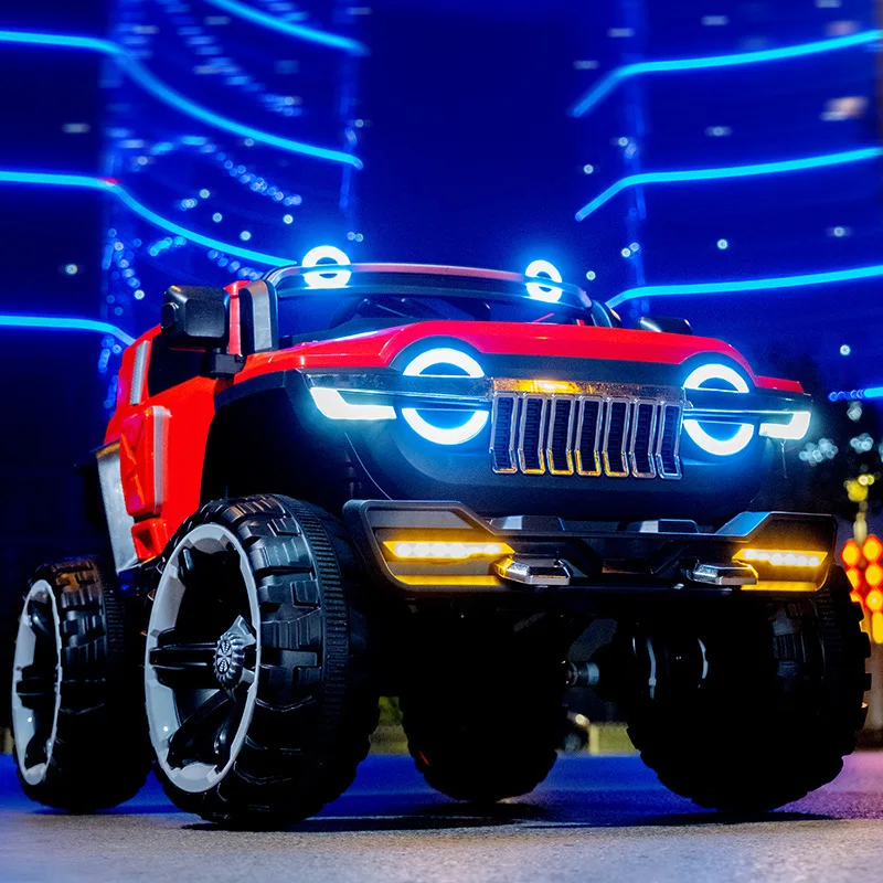 Children's Electric Car Baby Toy Car Can Seat Double 300 Remote Control Off-road Vehicle