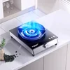 Single - burner Gas stove for household desktop - large fire, natural & liquefied gas, old - fashioned design 2