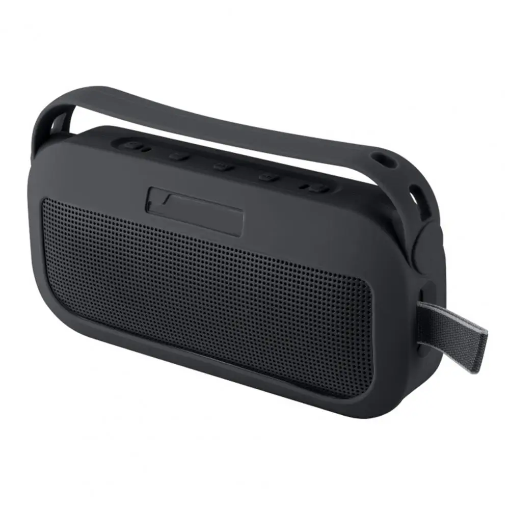 Custodia Per Cassa Acustica Angolo Aderente Copertura Protettiva Per Cassa Acustica All-Inclusive Con Maniglia E Tracolla Per Bose-Soundlink Flex