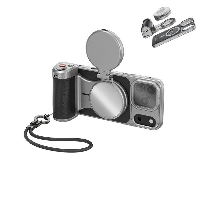 TELESIN iPhone17 Pro/Pro Max用マスターグリップセット 磁気式スマホ