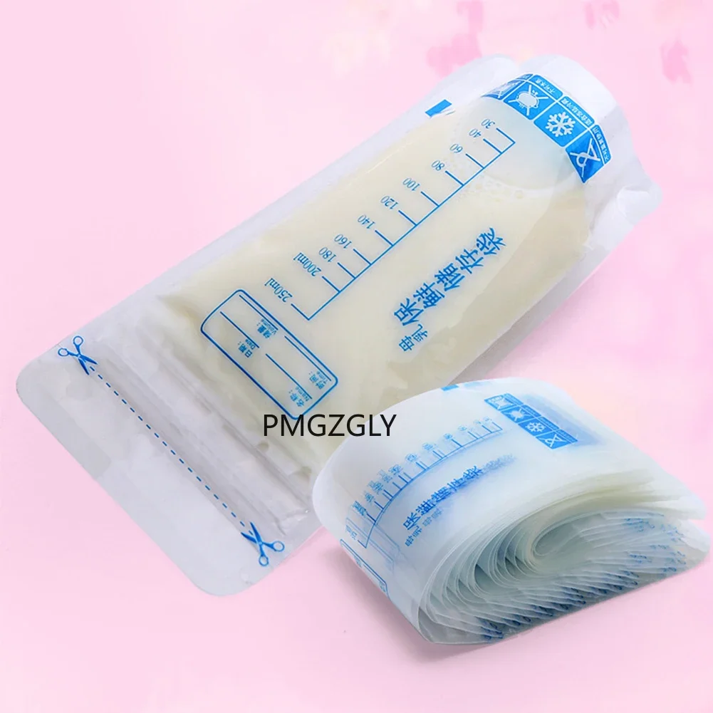 Breast Milk Storage Freezer Bag 30pcs Disposable Labels